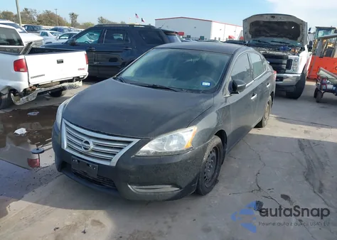 2015 Nissan Sentra Sv из США, поврежденный, VIN 3N1AB7AP1FL642714